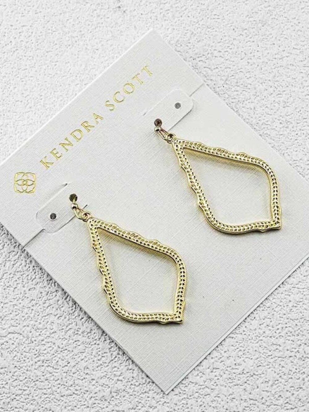 Kendra Scott Diamond-Shaped Earrings